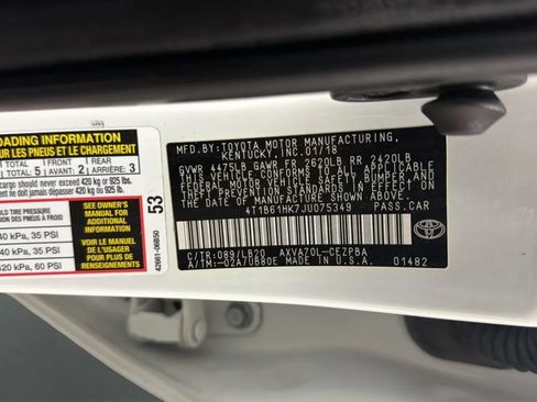 Used 2018 Toyota Camry XSE w/ Audio Package FWD image 25