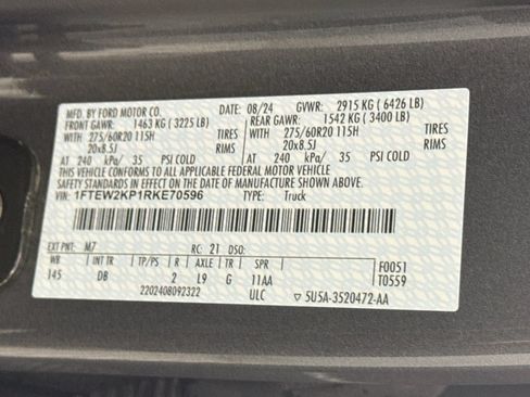 Used 2024 Ford F150 STX w/ Mobile Office Package RWD image 35