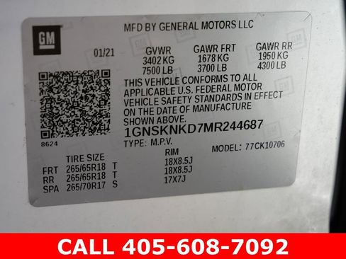 Used 2021 Chevrolet Tahoe LT AWD/4WD image 37