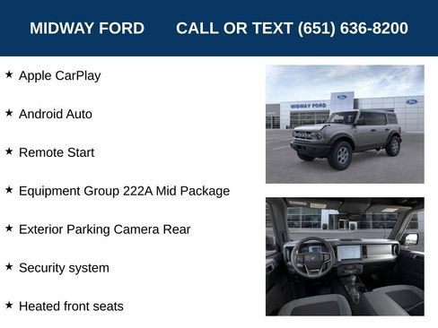 New 2025 Ford Bronco Big Bend image 7