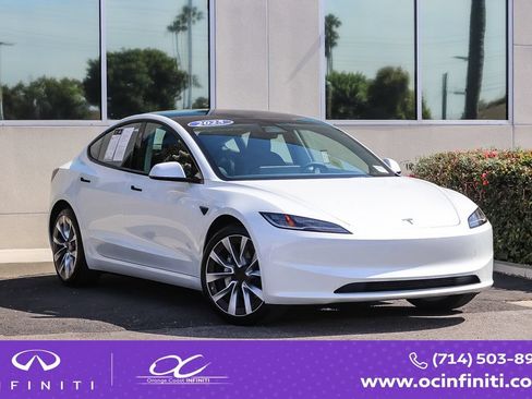 Used 2025 Tesla Model 3 Long Range RWD image 1