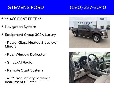 Used 2019 Ford F150 XLT w/ Equipment Group 302A Luxury AWD/4WD image 6