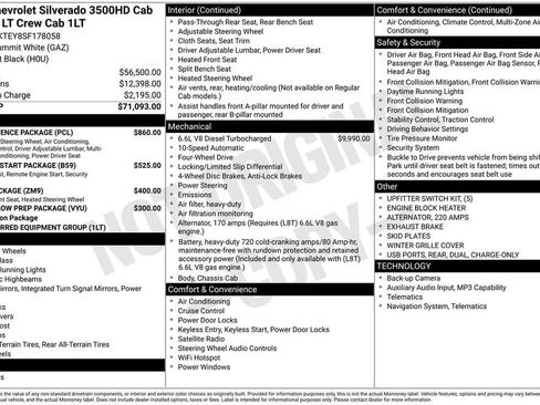 New 2025 Chevrolet Silverado 3500 LT w/ Convenience Package image 8