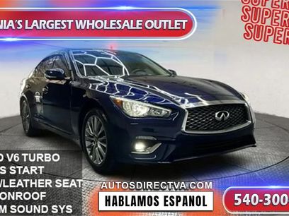 Used 2022 INFINITI Q50 Luxe w/ Cargo Package