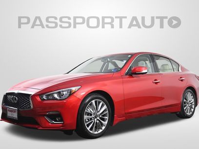 Used 2023 INFINITI Q50 Luxe w/ Cargo Package