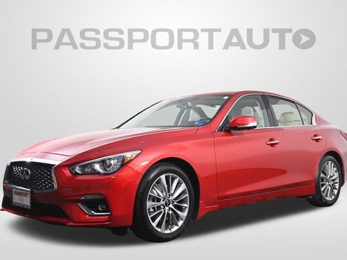 Used 2023 INFINITI Q50 Luxe w/ Cargo Package image 1
