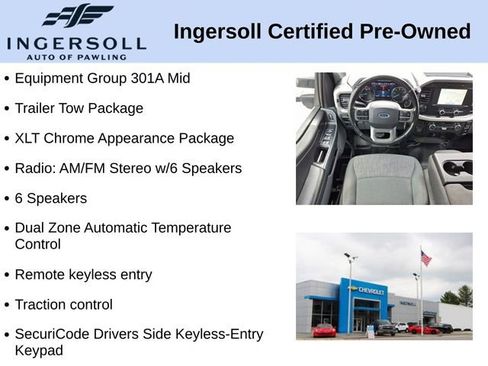 Used 2021 Ford F150 XLT w/ Equipment Group 301A Mid AWD/4WD image 10