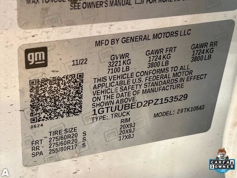 Used 2023 GMC Sierra 1500 SLE w/ X31 Off-Road Package AWD/4WD image 12