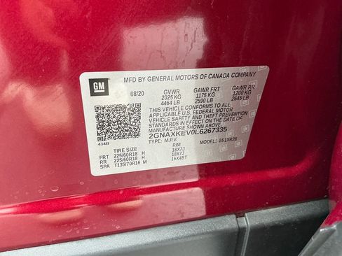 Used 2020 Chevrolet Equinox LT image 35