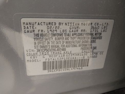 Used 2022 Nissan Kicks SV FWD image 33