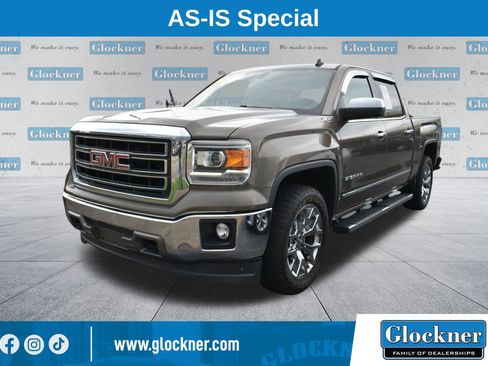 Used 2014 GMC Sierra 1500 SLT w/ SLT Crew Cab Value Package AWD/4WD image 1