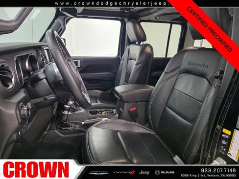 Certified 2022 Jeep Wrangler Unlimited Sahara w/ Safety Group AWD/4WD image 17