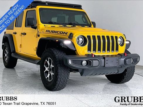 Used 2021 Jeep Wrangler Unlimited Rubicon AWD/4WD image 1