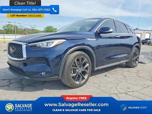 Used 2019 INFINITI QX50 Essential w/ Sensory Package image 1