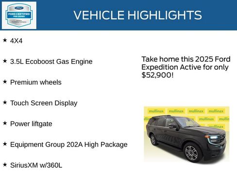 Used 2025 Ford Expedition Active AWD/4WD image 21