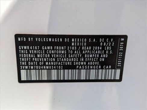 Used 2022 Volkswagen Jetta SE FWD image 25