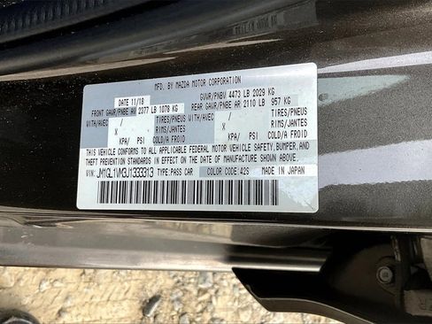 Used 2018 MAZDA MAZDA6 Touring image 33