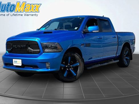 Used 2018 RAM 1500 Sport w/ Hydro Blue Sport Package AWD/4WD image 1