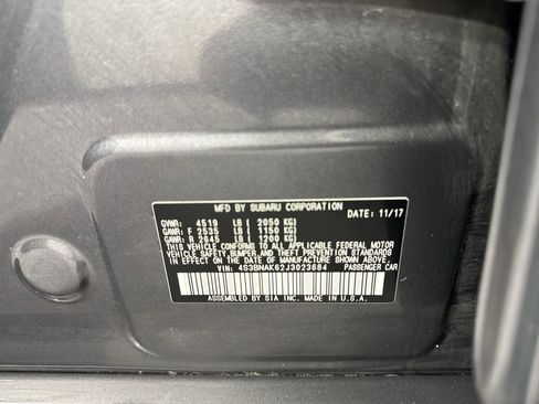 Used 2018 Subaru Legacy 2.5i Limited AWD/4WD image 37