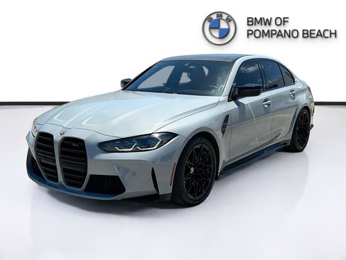 Used 2023 BMW M3 Competition w/ Executive Package AWD/4WD image 3