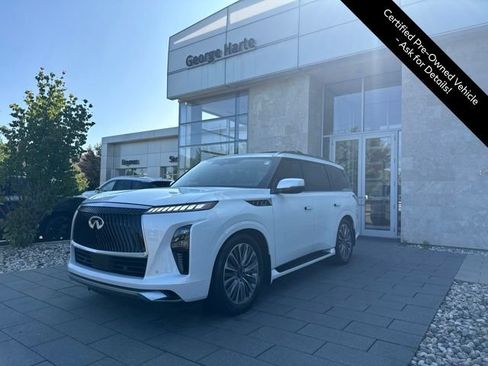 Certified 2025 INFINITI QX80 Sensory w/ Exterior Package AWD/4WD image 8