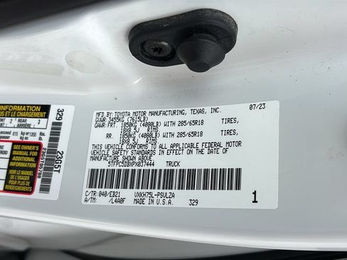 Used 2023 Toyota Tundra TRD Pro AWD/4WD image 37