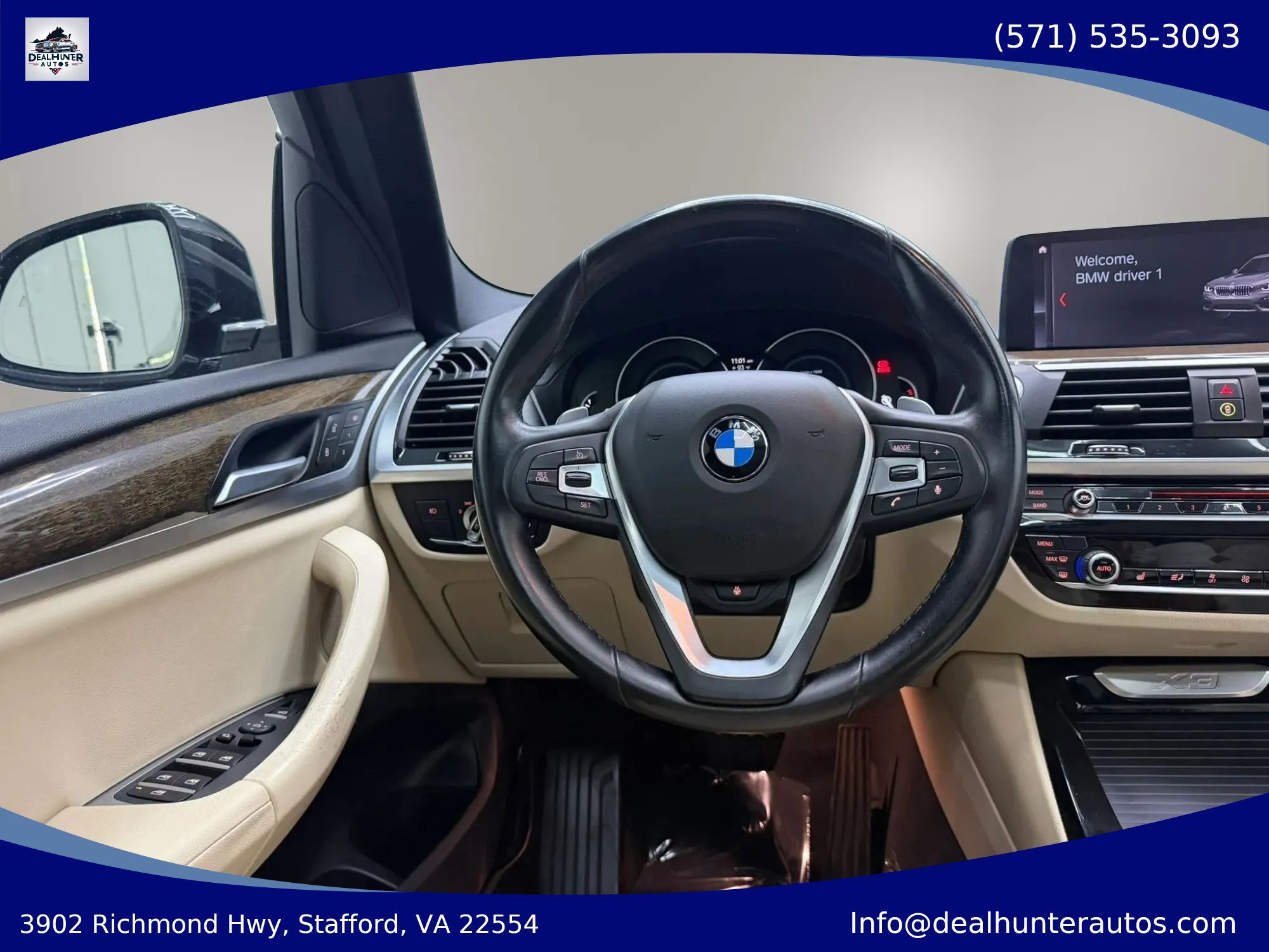 Used 2019 BMW X3 xDrive30i w/ Driving Assistance Package AWD/4WD image 25