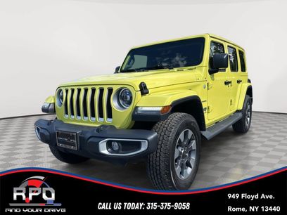 Used 2023 Jeep Wrangler Unlimited Sahara w/ LED Lighting Group
