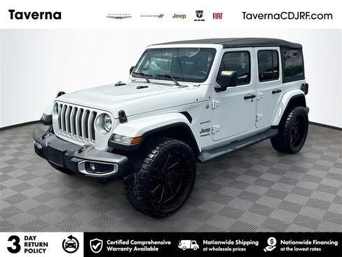Used 2021 Jeep Wrangler Unlimited Sahara image 1