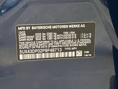 Used 2023 BMW X3 sDrive30i w/ Convenience Package RWD image 13