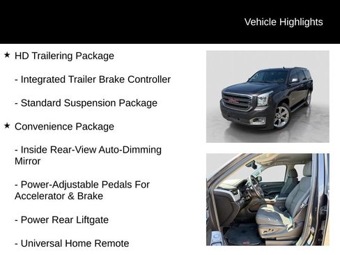 Used 2016 GMC Yukon SLE w/ HD Trailering Package AWD/4WD image 11
