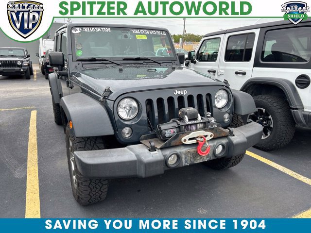 Used 2016 Jeep Wrangler Unlimited Rubicon w/ Connectivity Group AWD/4WD image 1