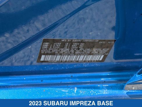 Used 2023 Subaru Impreza 2.0i AWD/4WD image 37