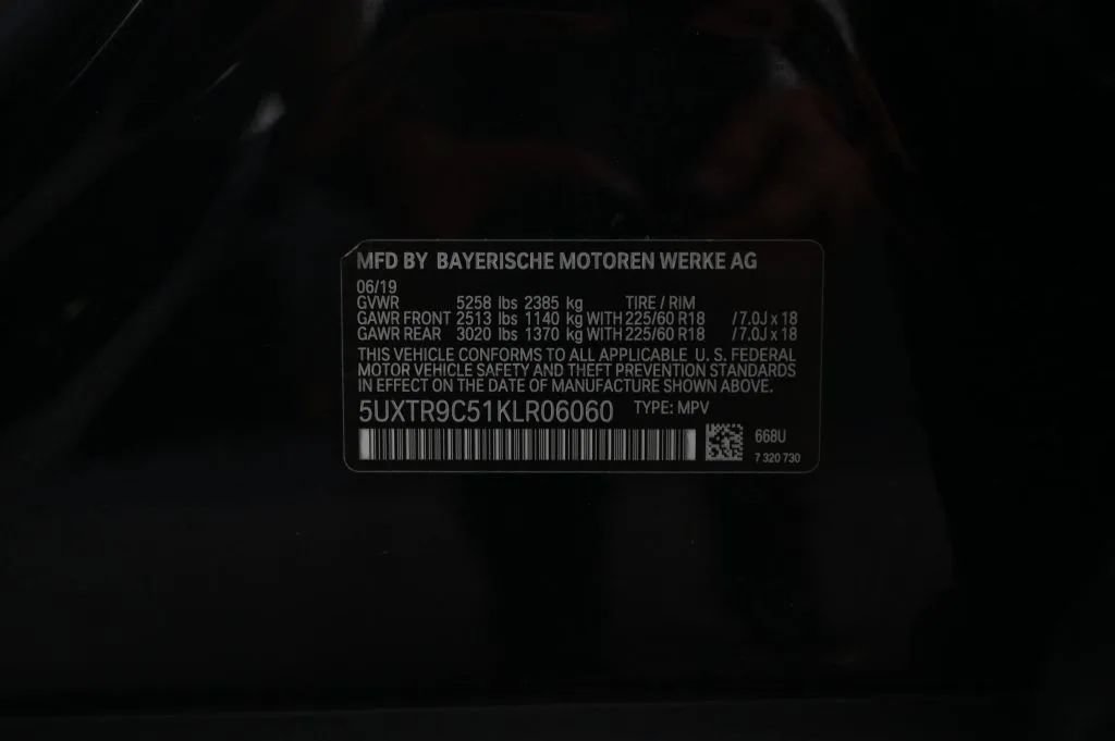 Used 2019 BMW X3 xDrive30i w/ Convenience Package AWD/4WD image 21
