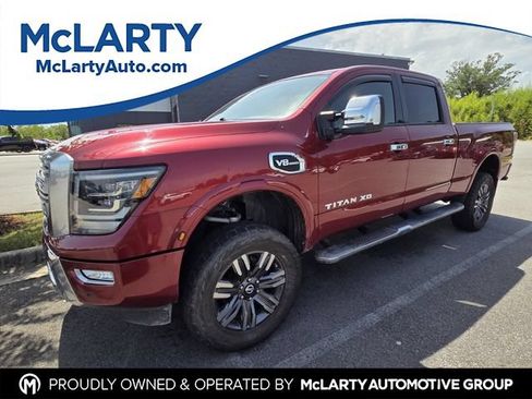 Used 2022 Nissan Titan Platinum Reserve w/ Moonroof Package AWD/4WD image 1