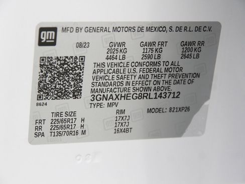 Certified 2024 Chevrolet Equinox LS w/ LS Convenience Package image 22