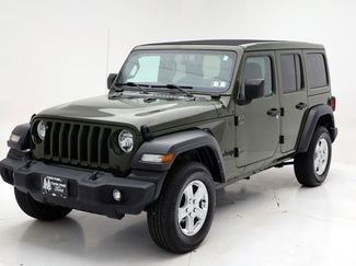 Used 2022 Jeep Wrangler Unlimited Sport w/ Sun And Sound Package AWD/4WD video 2