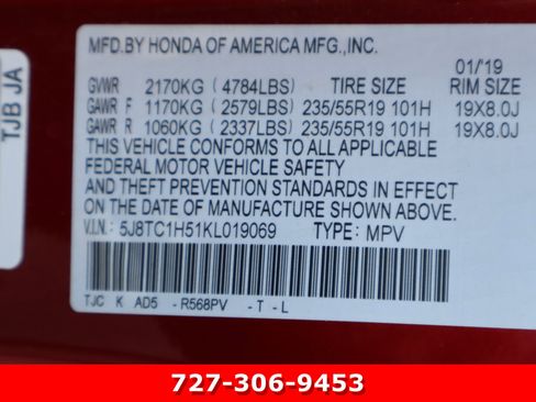 Used 2019 Acura RDX FWD w/ Technology Package image 30