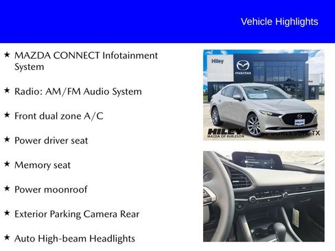 New 2026 MAZDA MAZDA3 2.5 S Sedan w/ Preferred Pkg FWD image 9