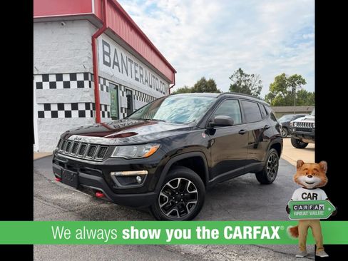 Used 2018 Jeep Compass Trailhawk w/ Leather Interior Group AWD/4WD image 1
