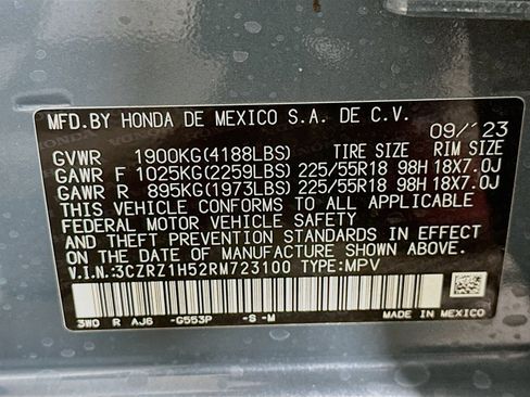 Used 2024 Honda HR-V Sport image 12
