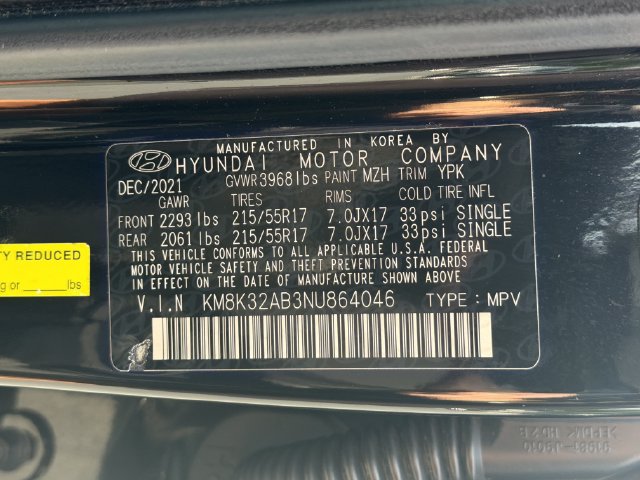 Used 2022 Hyundai Kona SEL w/ Convenience Package FWD image 33