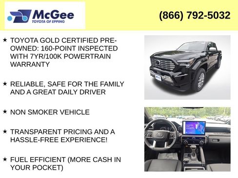 Certified 2024 Toyota Tacoma Limited w/ Limited Package (LT) AWD/4WD image 8