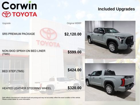 Used 2024 Toyota Tundra SR5 w/ SR5 Premium Package image 4