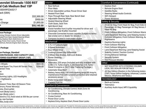 Used 2023 Chevrolet Silverado 1500 RST AWD/4WD image 3
