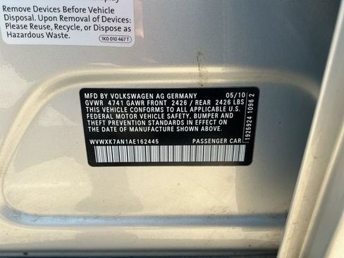 Used 2010 Volkswagen Passat Komfort FWD image 29