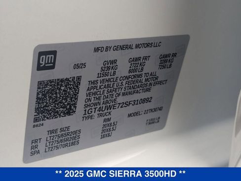 New 2025 GMC Sierra 3500 Denali w/ Denali Reserve Package image 42