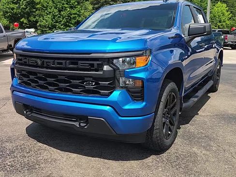 Used 2024 Chevrolet Silverado 1500 Custom w/ Turbomax Blackout Package AWD/4WD image 3