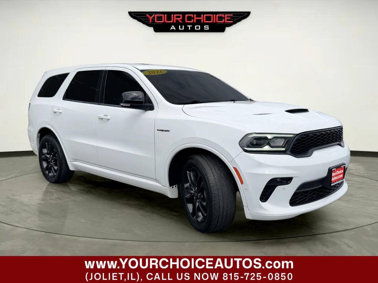 Used 2021 Dodge Durango R/T w/ Blacktop Package AWD/4WD image 12