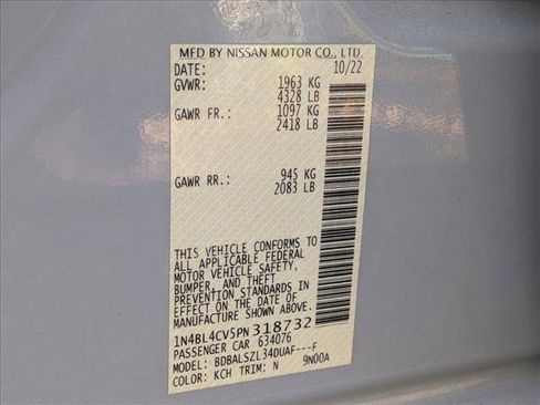 Used 2023 Nissan Altima 2.5 SR w/ SR Premium Package image 19